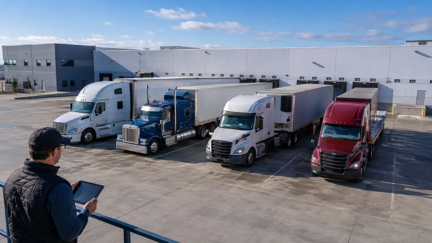 Intermodal & Drayage commercial trucking operation